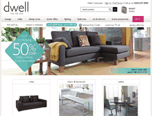 Tablet Screenshot of dwell.co.uk
